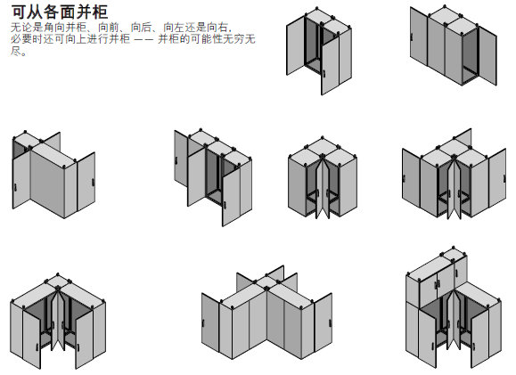 威圖機柜并柜